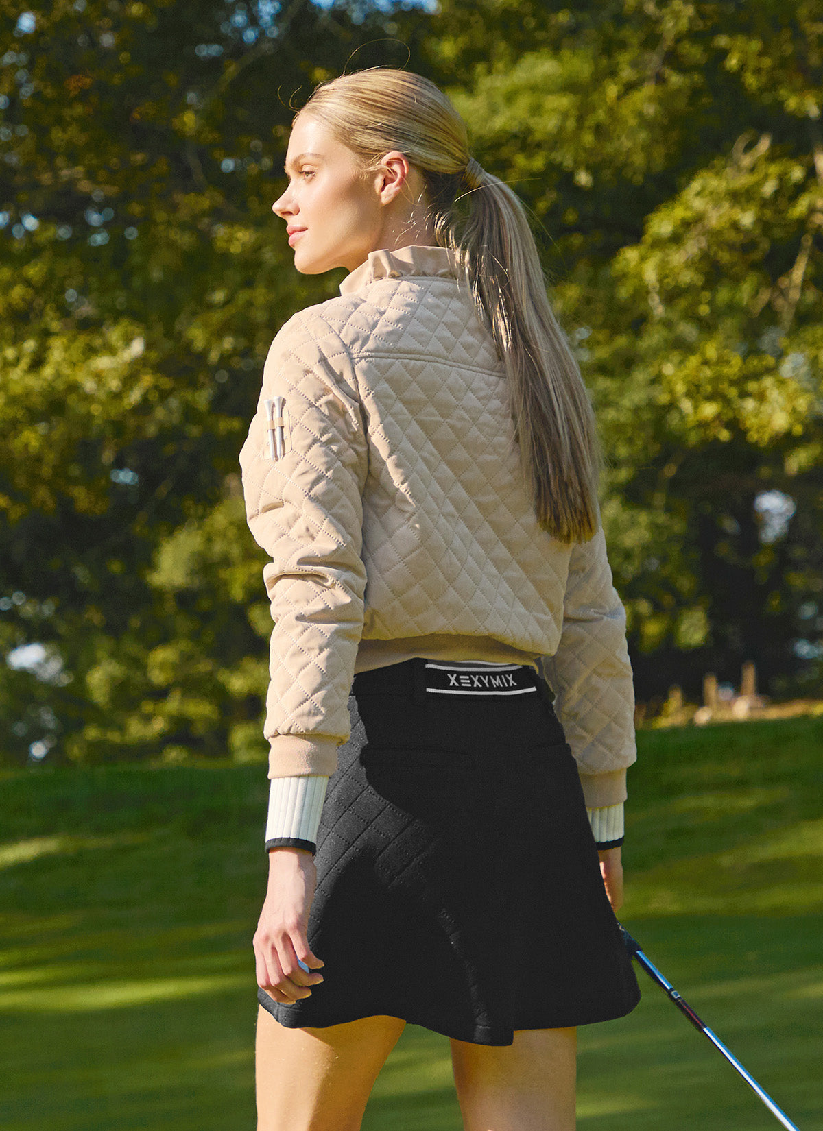 Embo Cushion A-Line Skirt