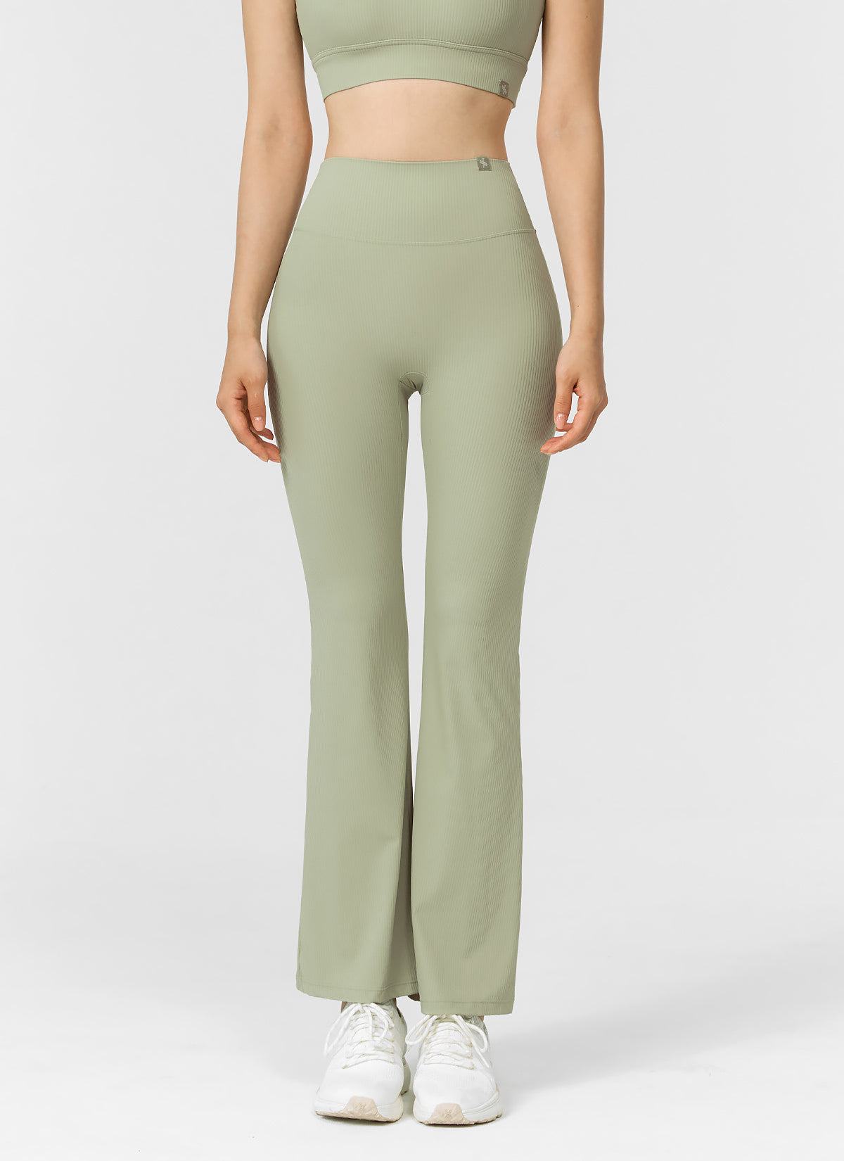 Comfort Tension Ribbed Bootscut Pants