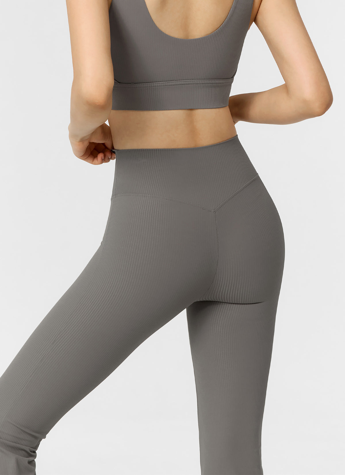 Comfort Tension Ribbed Bootscut Pants