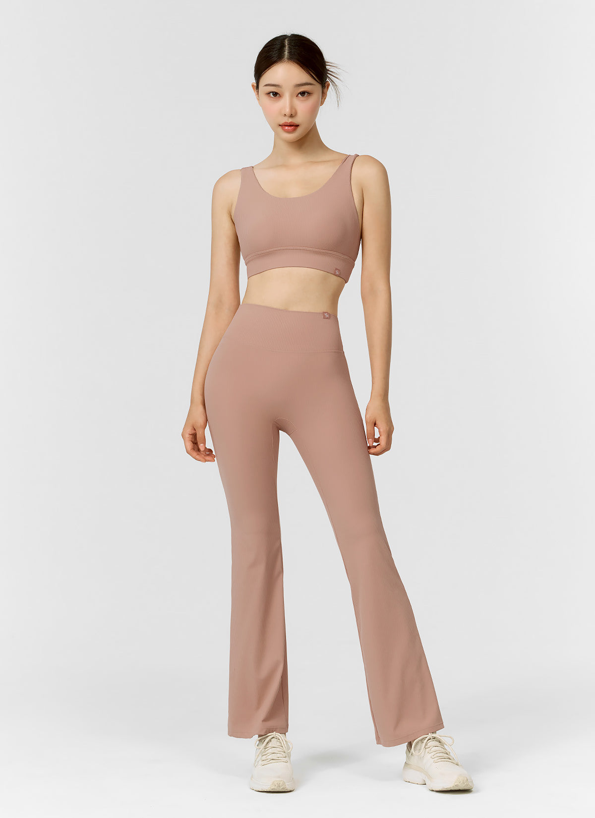 Comfort Tension Ribbed Bootscut Pants