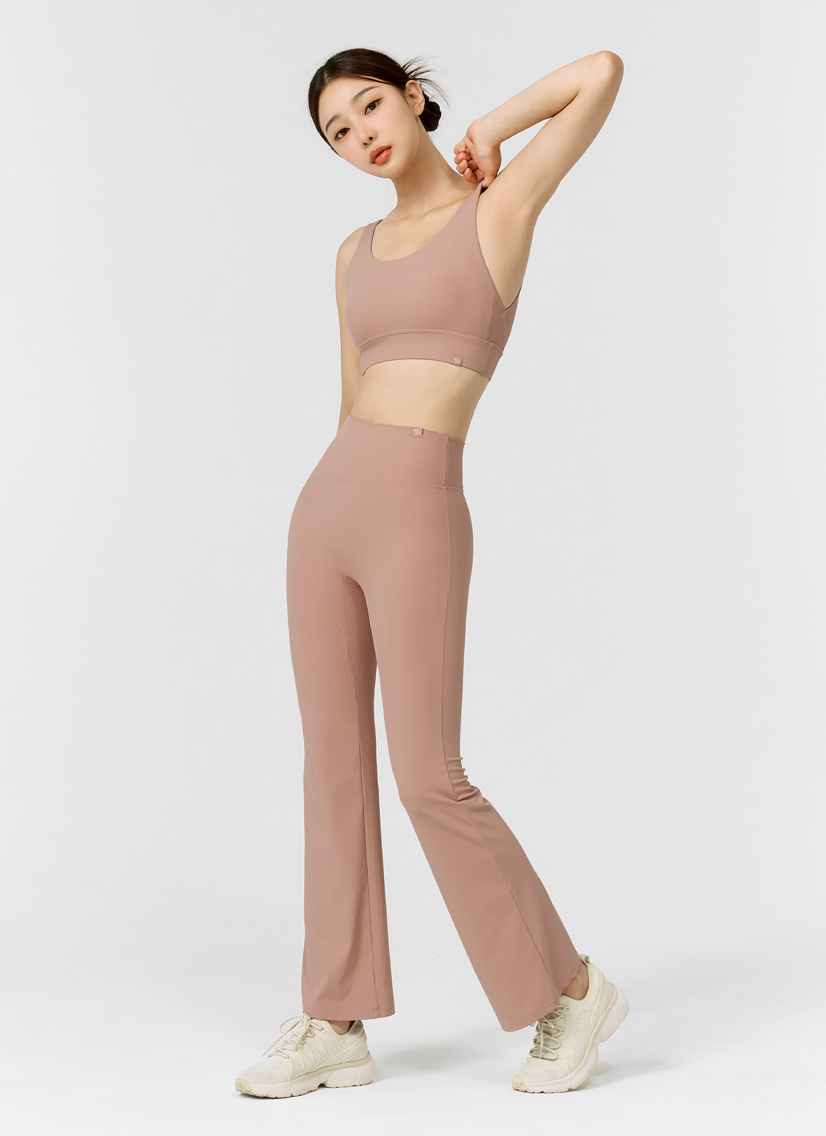 Comfort Tension Ribbed Bootscut Pants