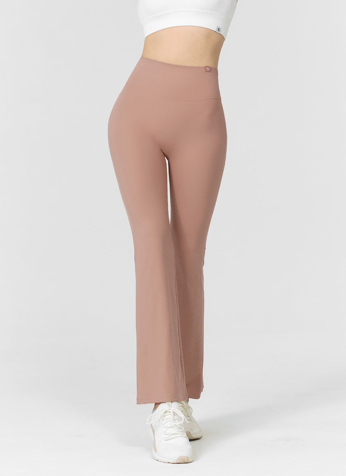 Comfort Tension Ribbed Bootscut Pants