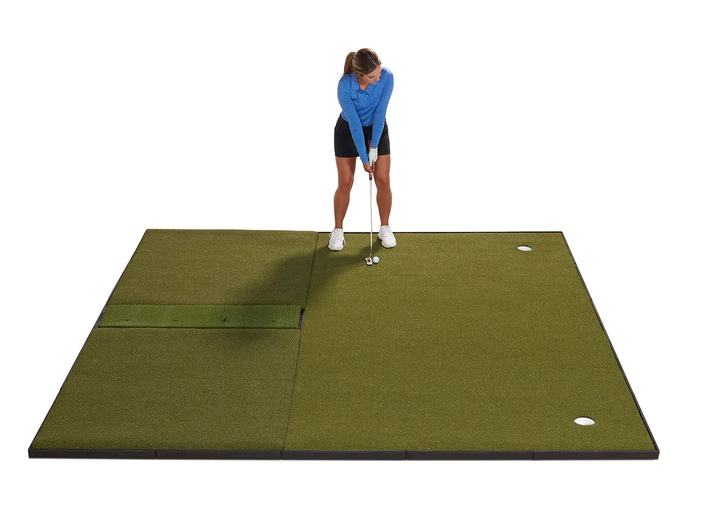 Fiberbuilt Grass Series Combo Mat System - Center Hitting - 10'X10'