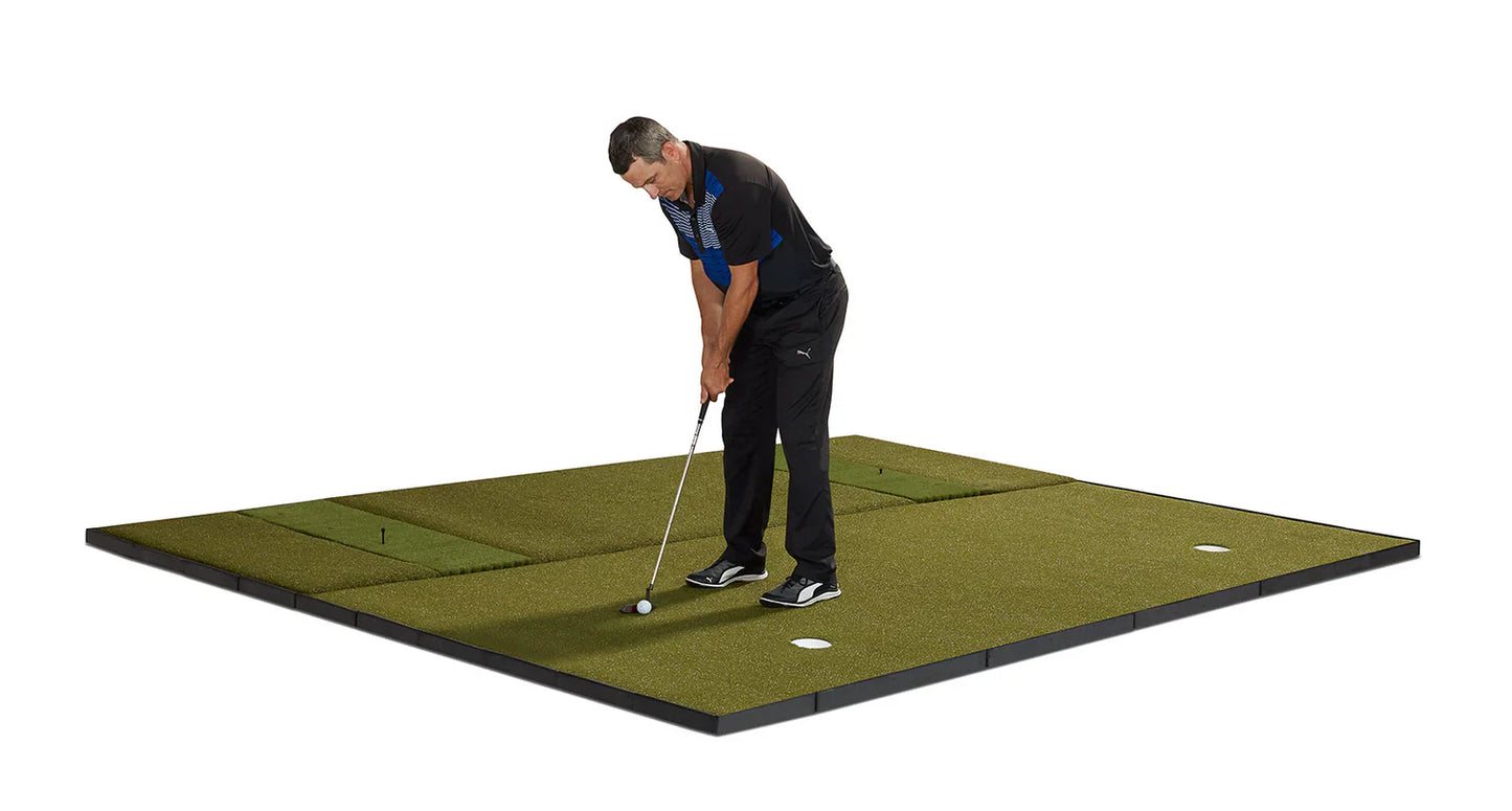 Fiberbuilt Grass Series Combo Mat System - Double Hitting - 10'X10'