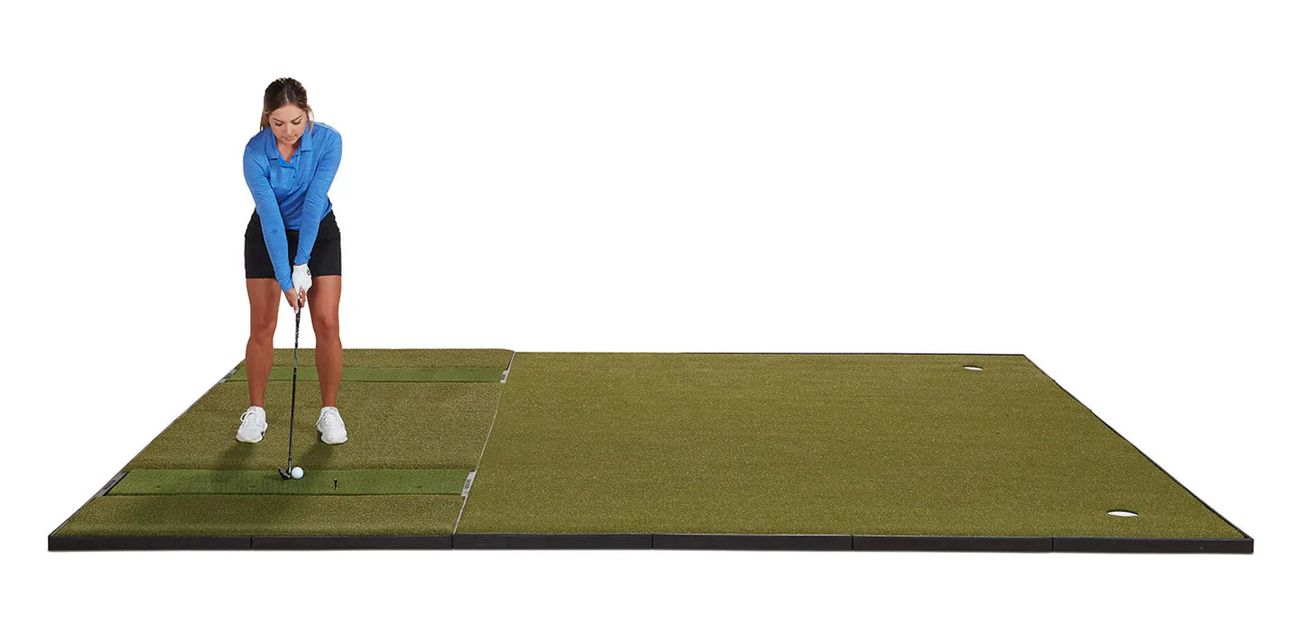 Fiberbuilt Grass Series Combo Mat System - Double Hitting - 10'X12'