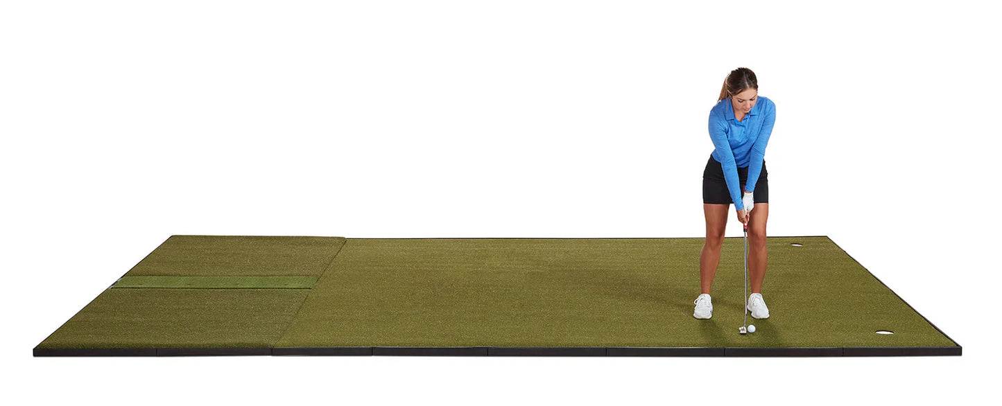 Fiberbuilt Grass Series Combo Mat System - Center Hitting - 10'X16'