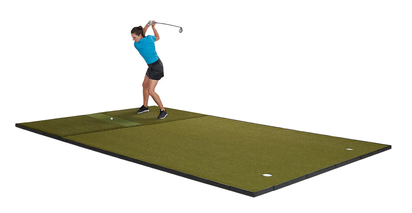 Fiberbuilt Grass Series Combo Mat System - Center Hitting - 10'X16'