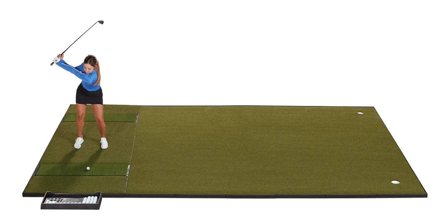 Fiberbuilt Grass Series Combo Mat System - Double Hitting - 10'X16'