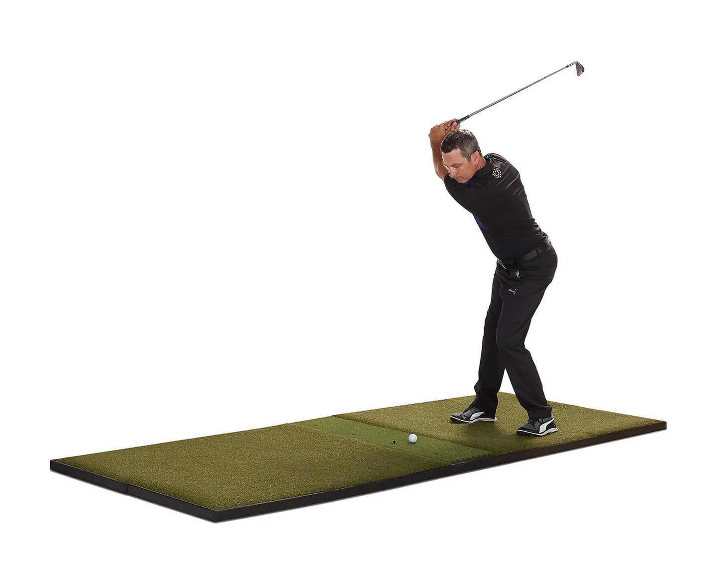 Fiberbuilt Grass Series Studio Golf Mat - Center-Hitting - 9'X4'