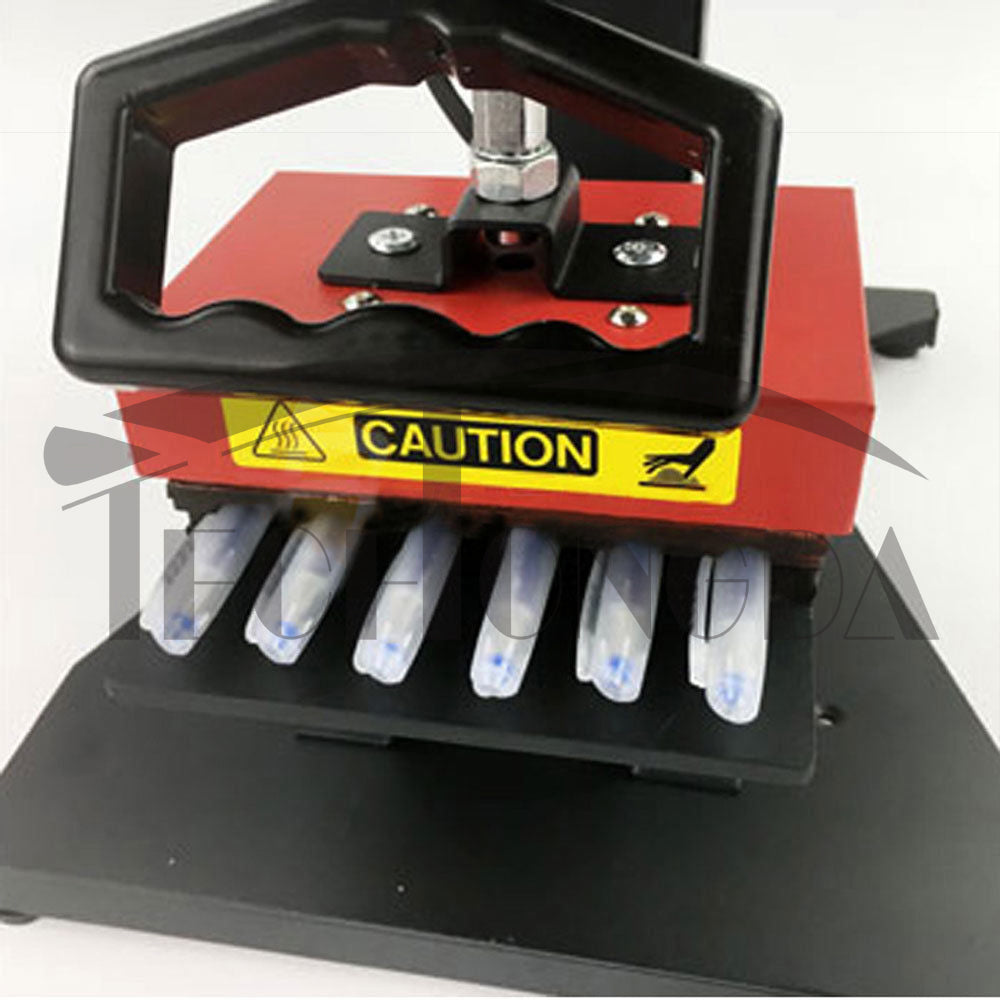 110V 6Pcs Pen Heat Press Machine