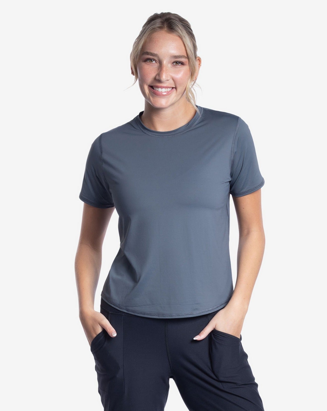 SALE - WOMEN'S RELAXED SHORT SLEEVE CREW (1101S)