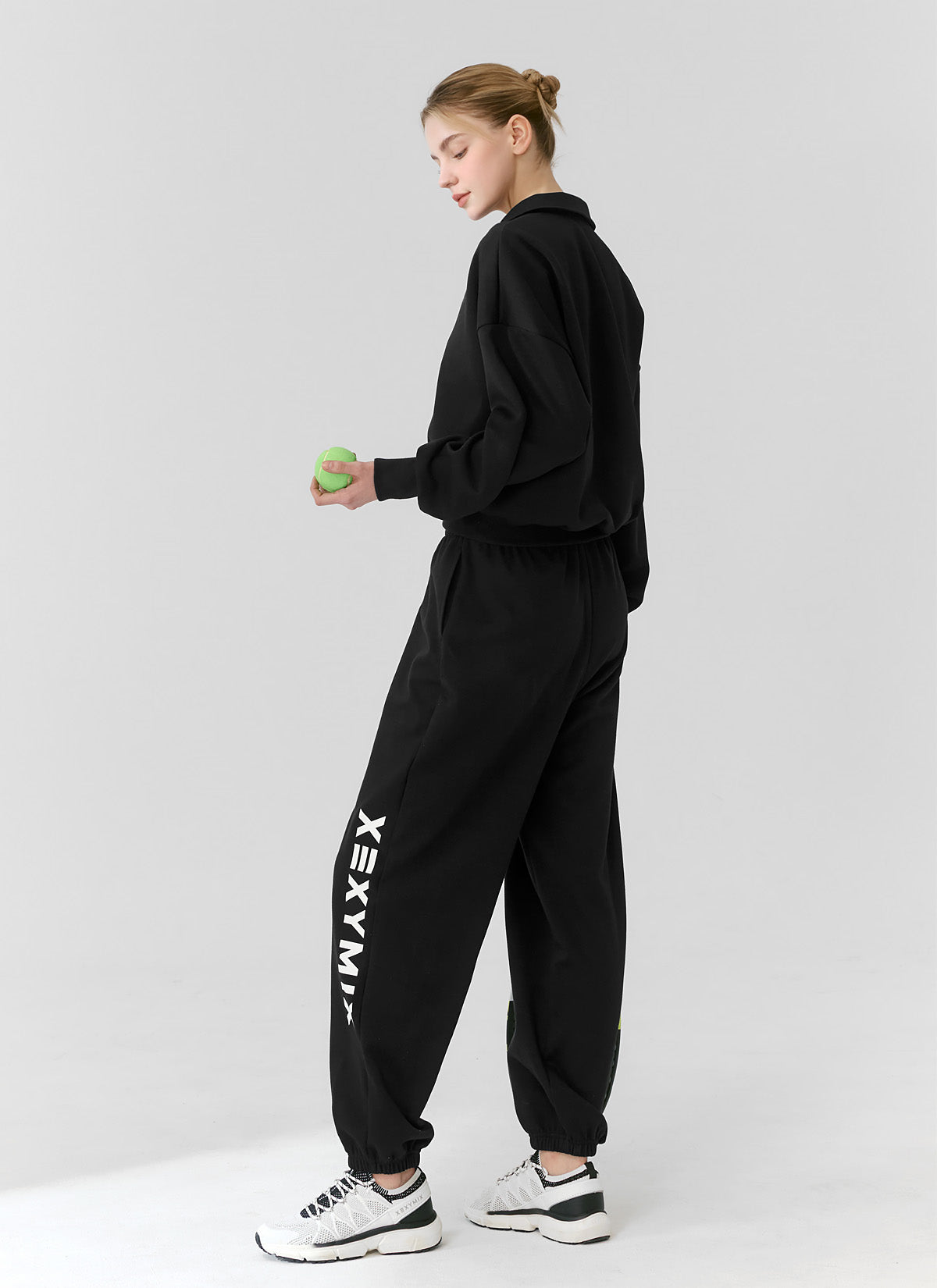 Lettering Big Logo Loose Fit Jogger Pants