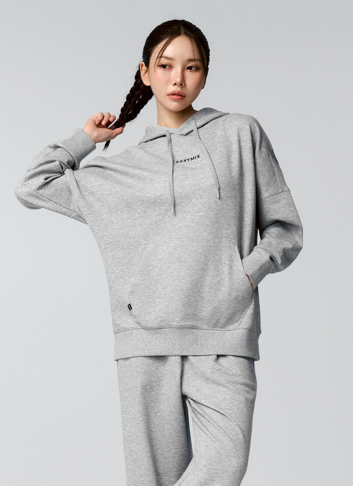 Fine Cotton Oversized Hoodie