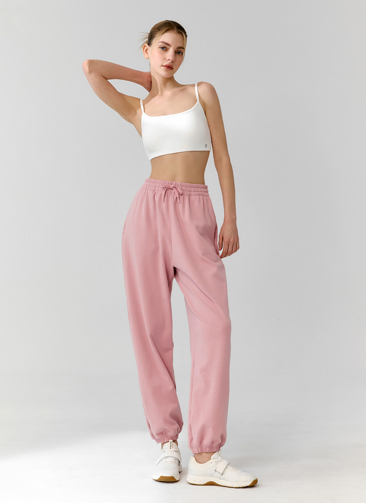 Lettering Big Logo Loose Fit Jogger Pants