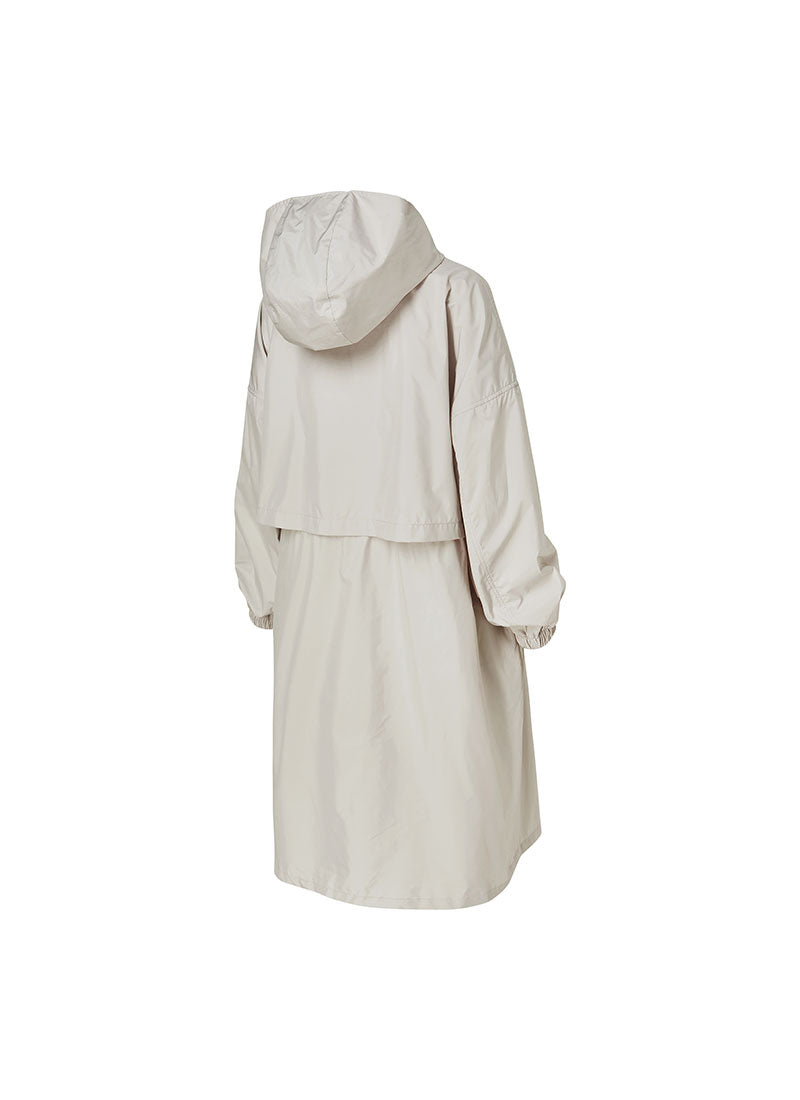 Airy Essential Maxi Hood Long Jacket