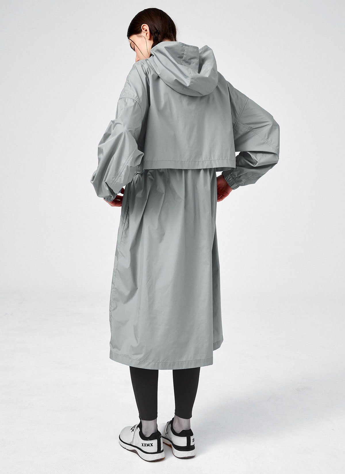 Airy Essential Maxi Hood Long Jacket
