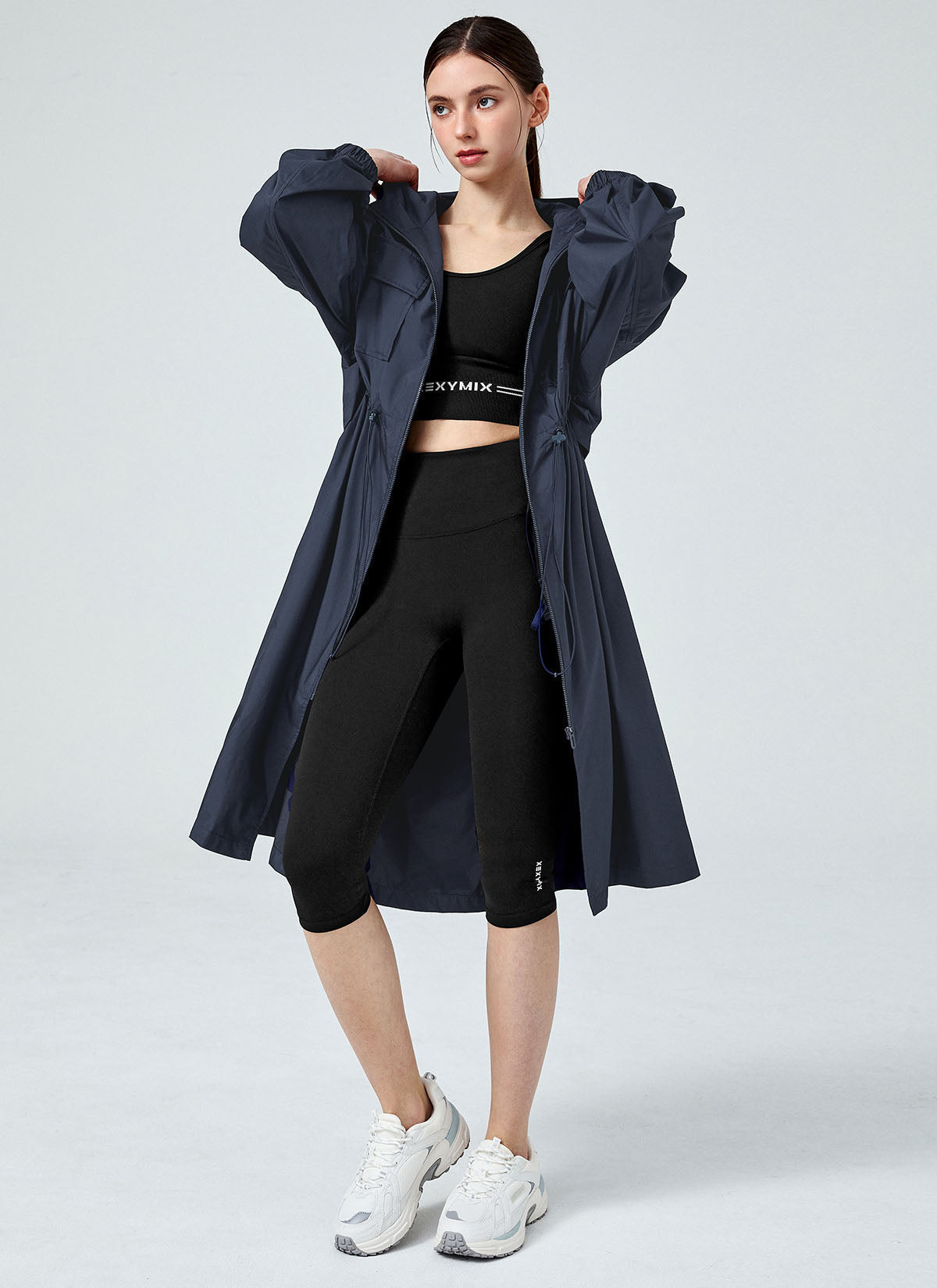 Airy Essential Maxi Hood Long Jacket