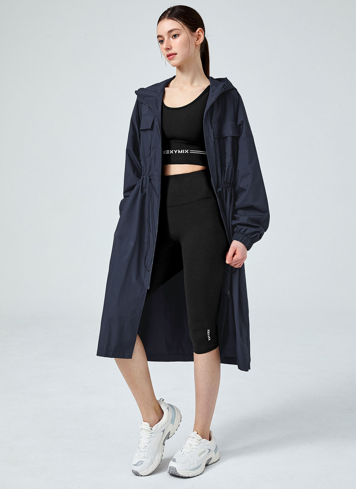 Airy Essential Maxi Hood Long Jacket