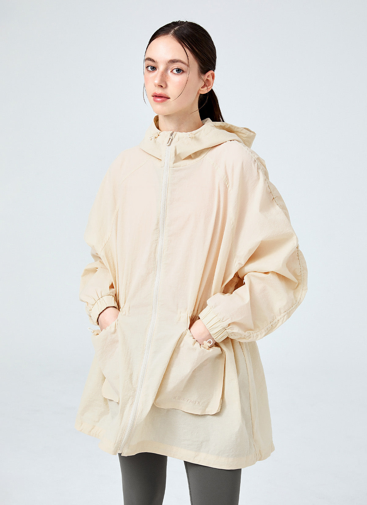 Light Out Pocket Hood Long Jacket