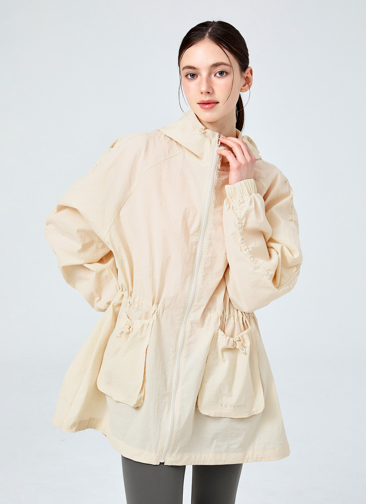 Light Out Pocket Hood Long Jacket