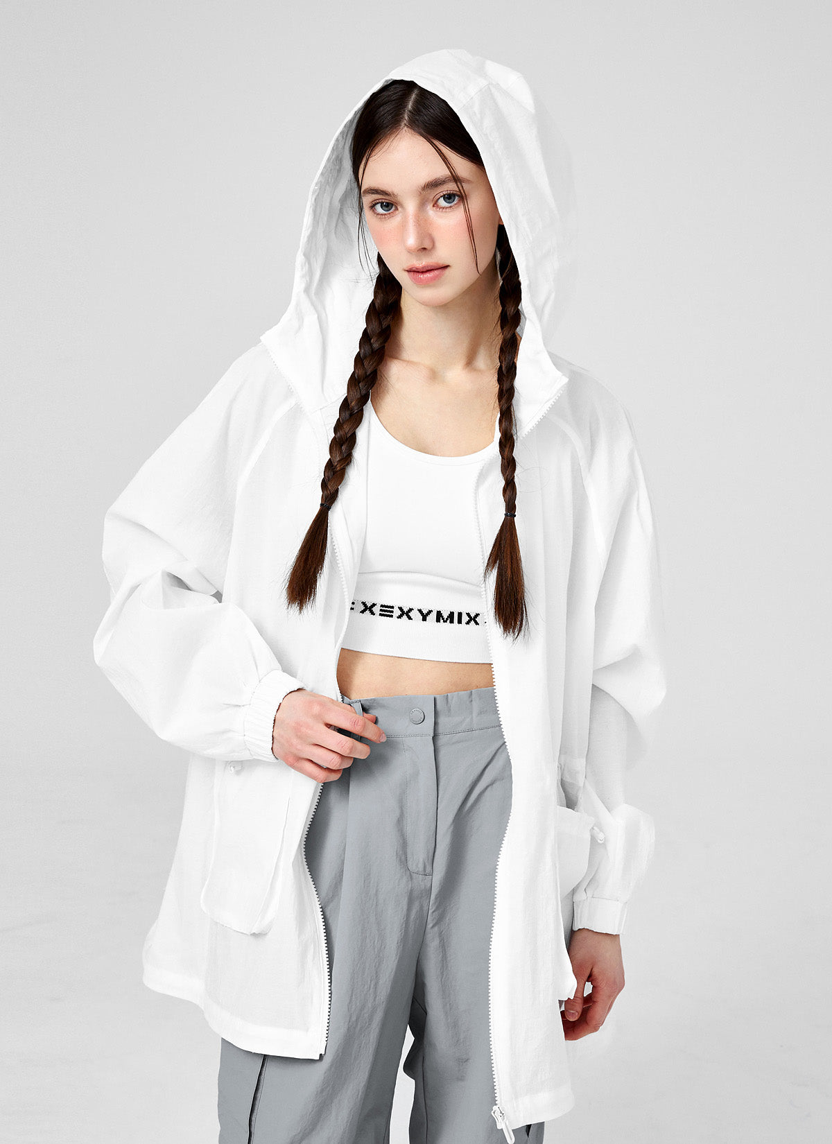 Light Out Pocket Hood Long Jacket