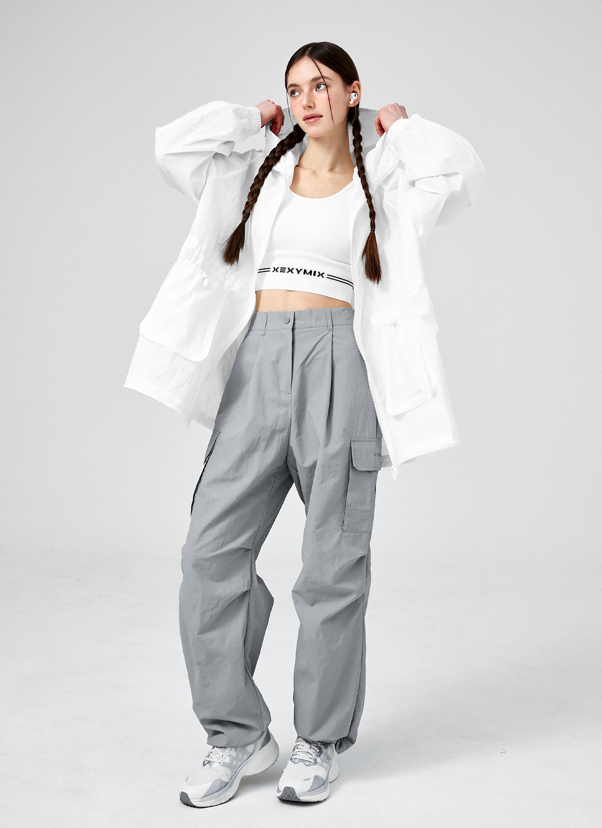 Light Out Pocket Hood Long Jacket