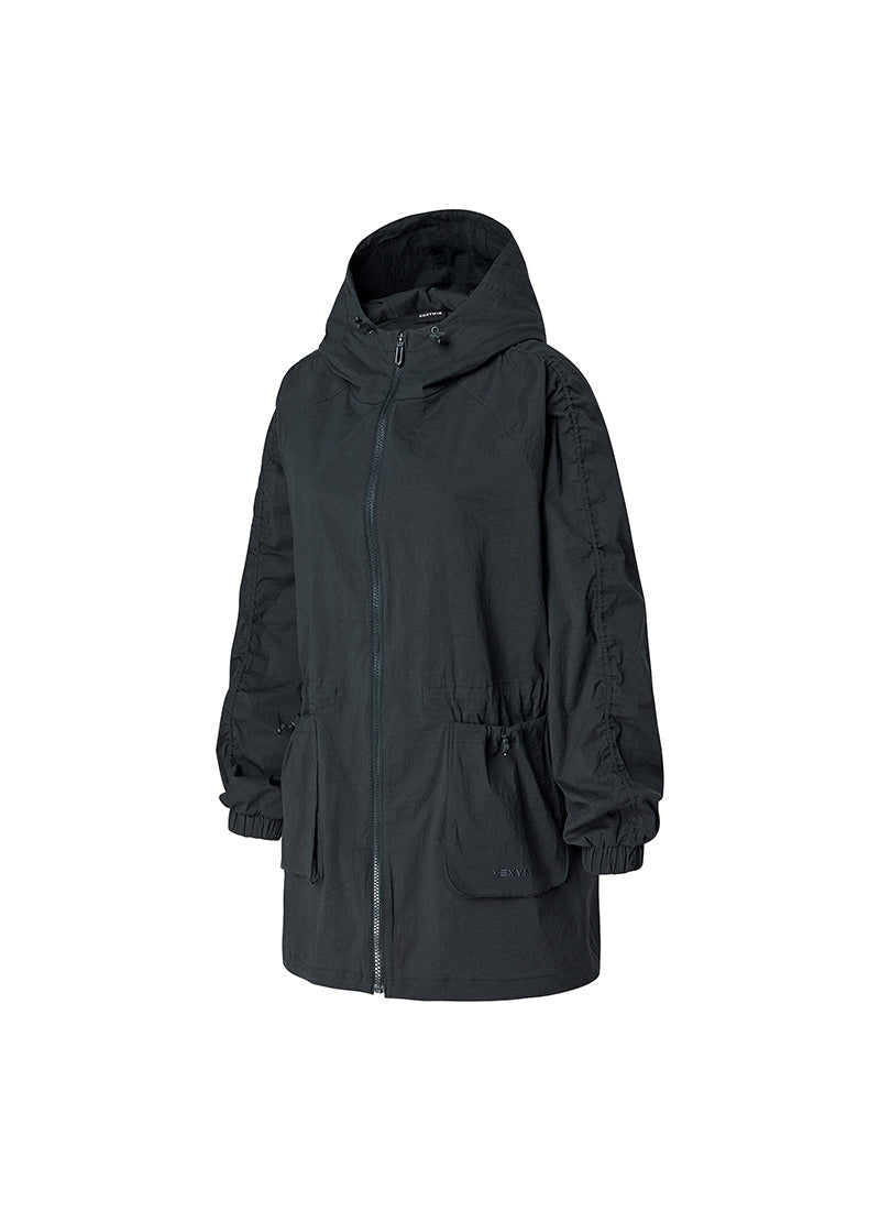 Light Out Pocket Hood Long Jacket