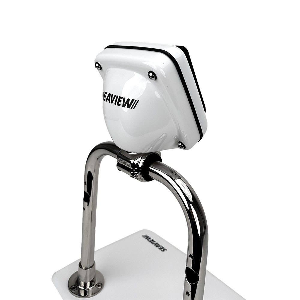 Seaview RailPod Uncut w/Single Base Rail Clamp - 11.125"W x 8"H Usable Face [SV4800R]