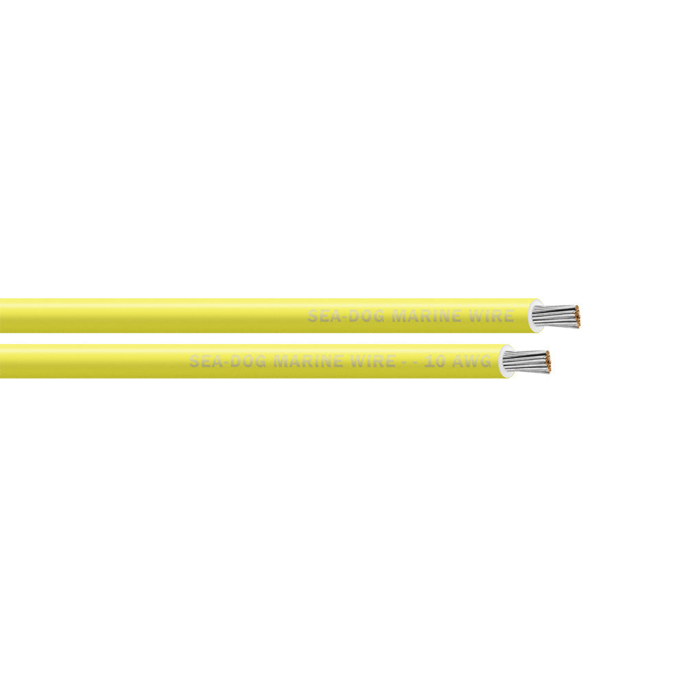 Sea-Dog 10 AWG Yellow Primary Wire - 1000' [8010039]