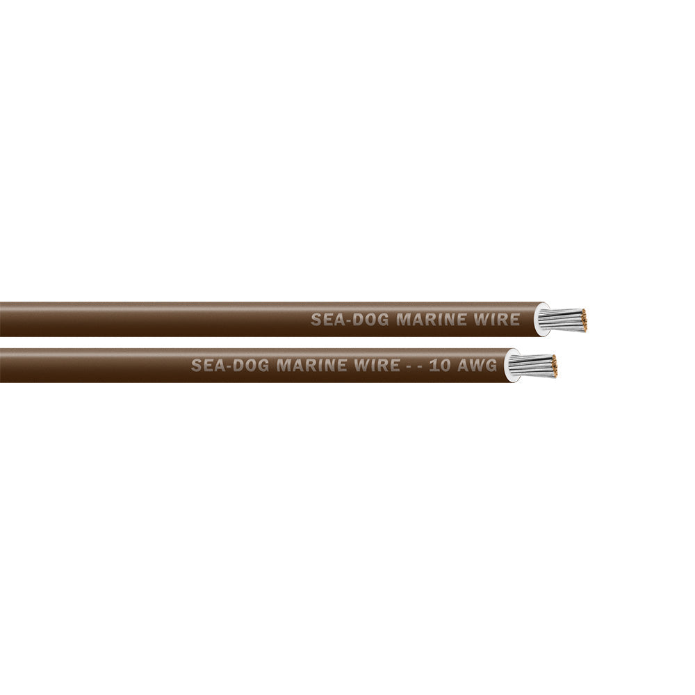 Sea-Dog 10 AWG Brown Primary Wire - 1000' [8010079]