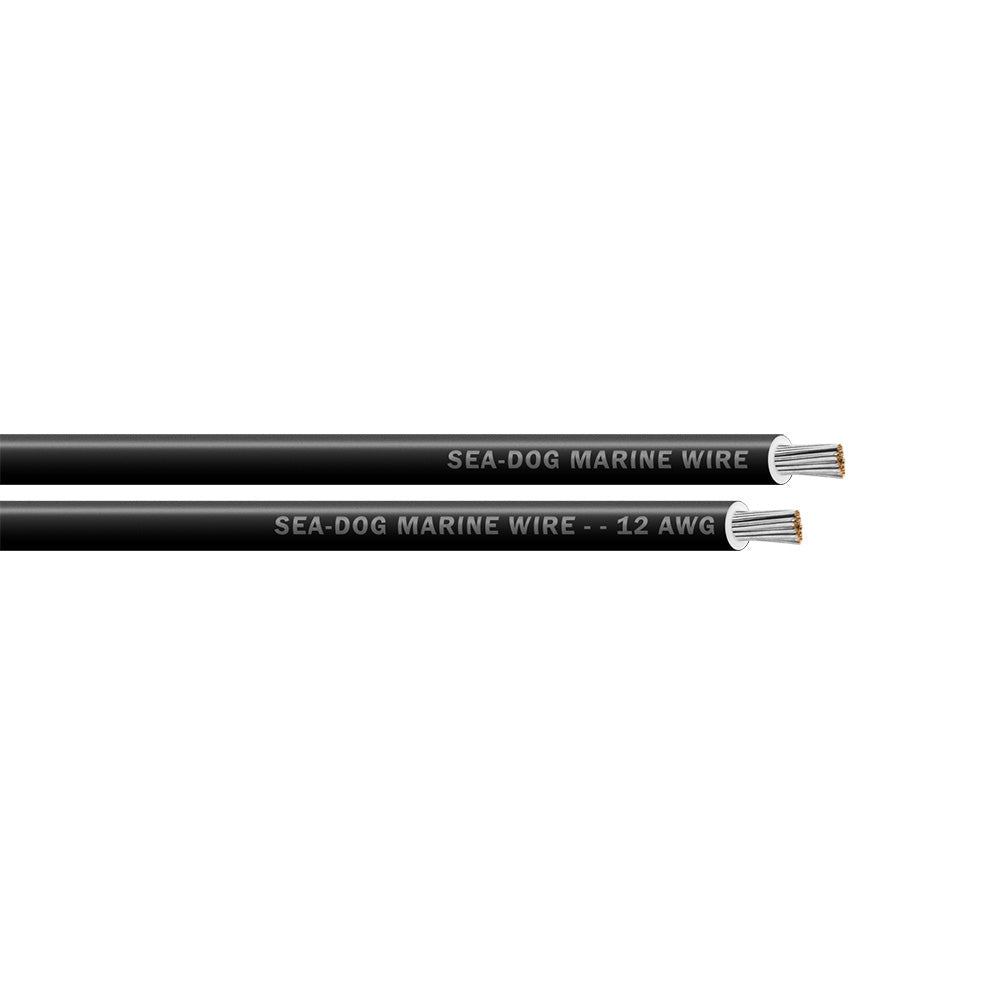 Sea-Dog 12 AWG Black Primary Wire - 1000' [8012019]
