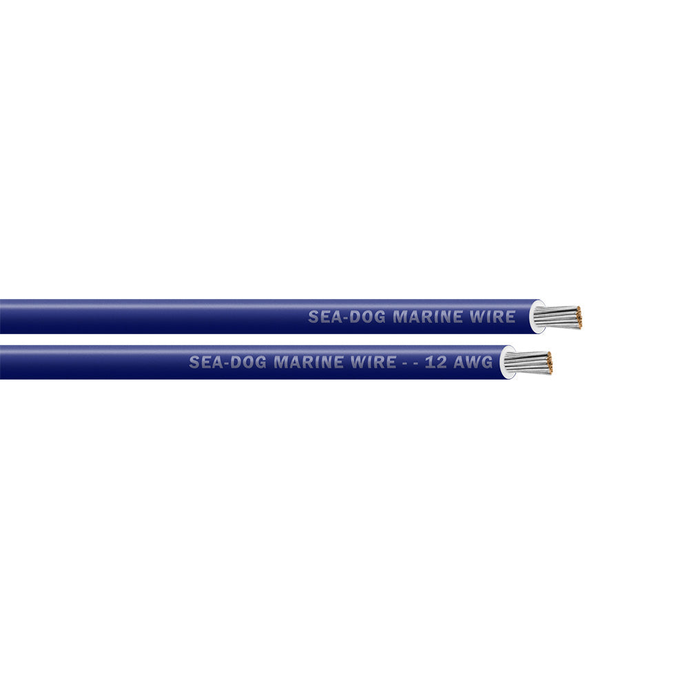 Sea-Dog 12 AWG Dark Blue Primary Wire - 100' [8012062]