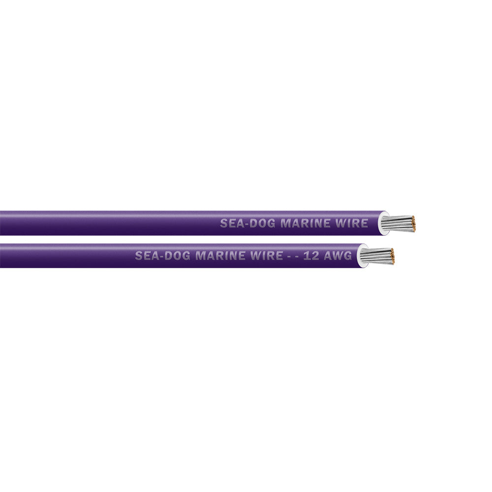 Sea-Dog 12 AWG Purple Primary Wire - 250' [8012104]
