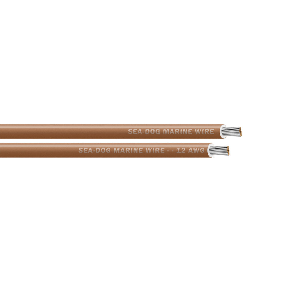 Sea-Dog 12 AWG Tan Primary Wire - 250' [8012124]