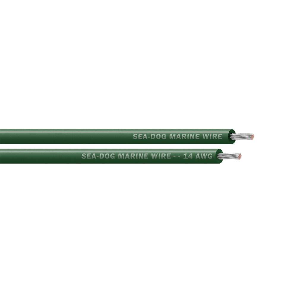 Sea-Dog 14 AWG Green Primary Wire - 500' [8014047]