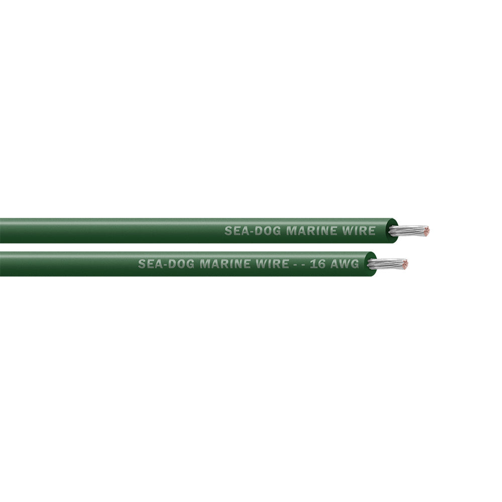 Sea-Dog 16 AWG Green Primary Wire - 500' [8016047]