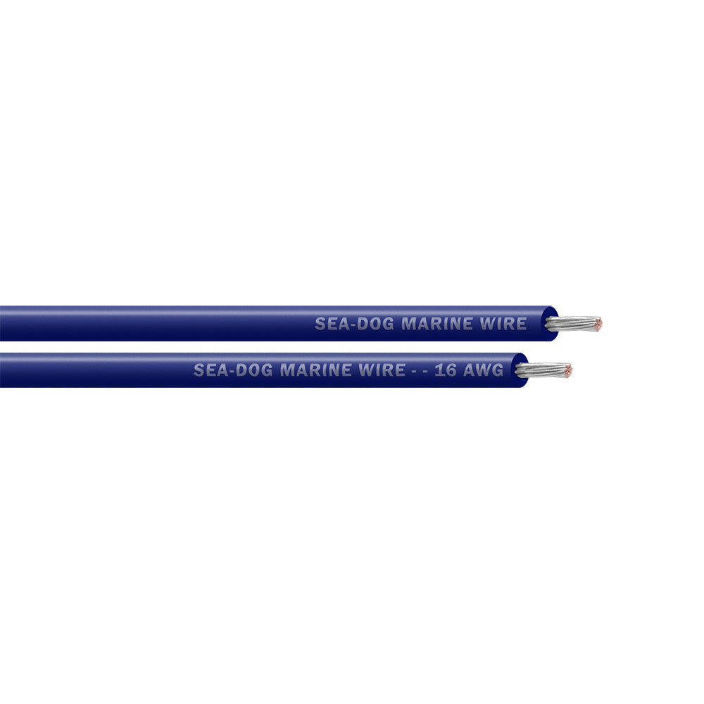 Sea-Dog 16 AWG Dark Blue Primary Wire - 1000' [8016069]