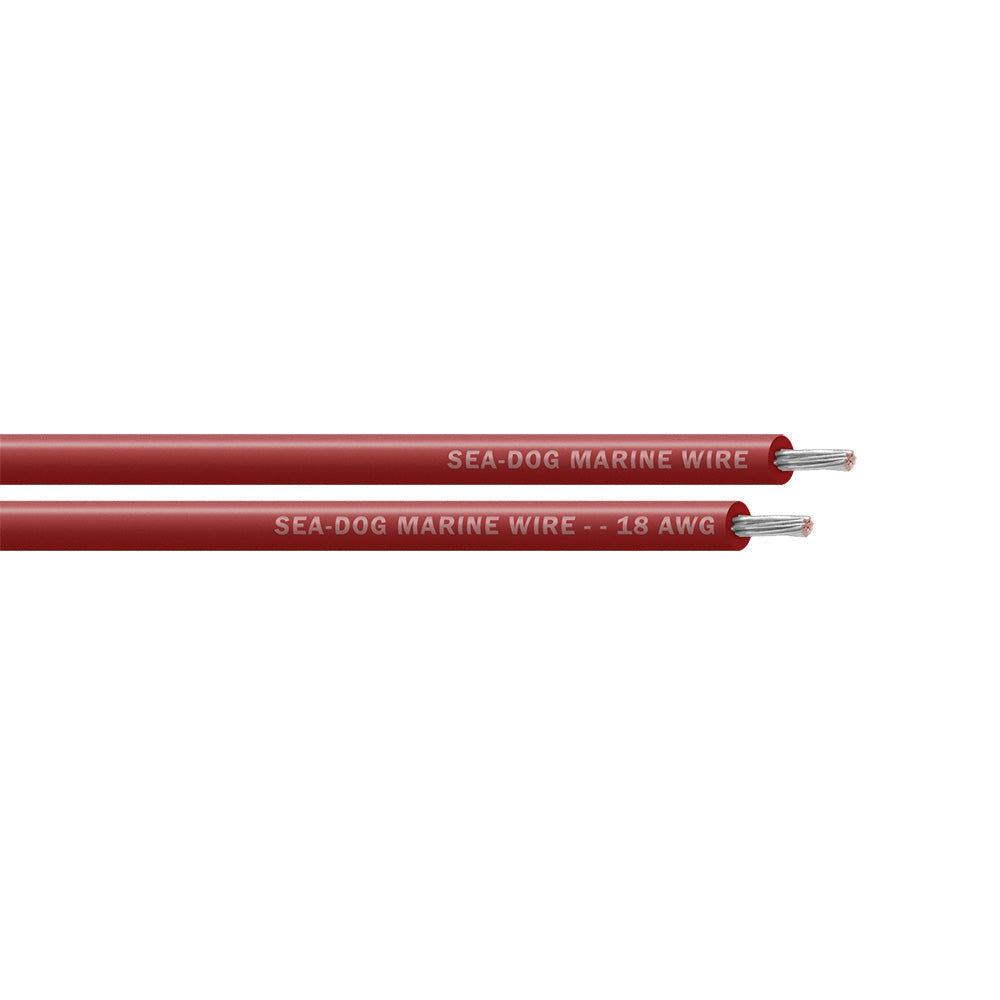 Sea-Dog 18 AWG Red Primary Wire - 1000' [8018029]