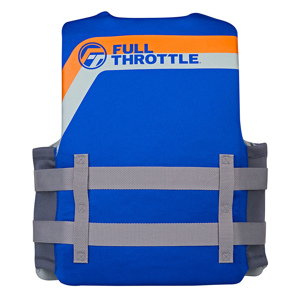 Full Throttle Adult Rapid-Dry Life Jacket - L/XL - Blue [142100-500-050-27]