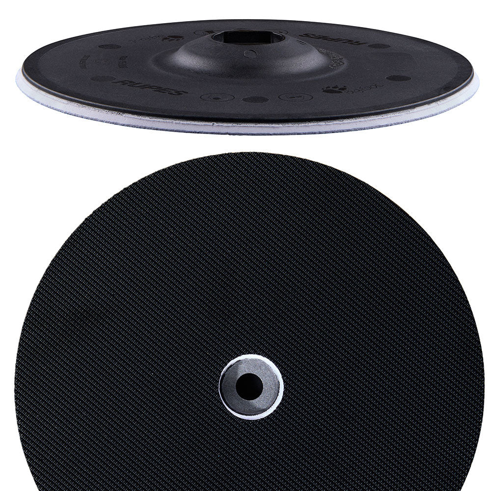 RUPES PrecisionPro Backing Plate - 125mm/5" - Velcro M8 Bolt  Shroud Lubricant [980.720/C]