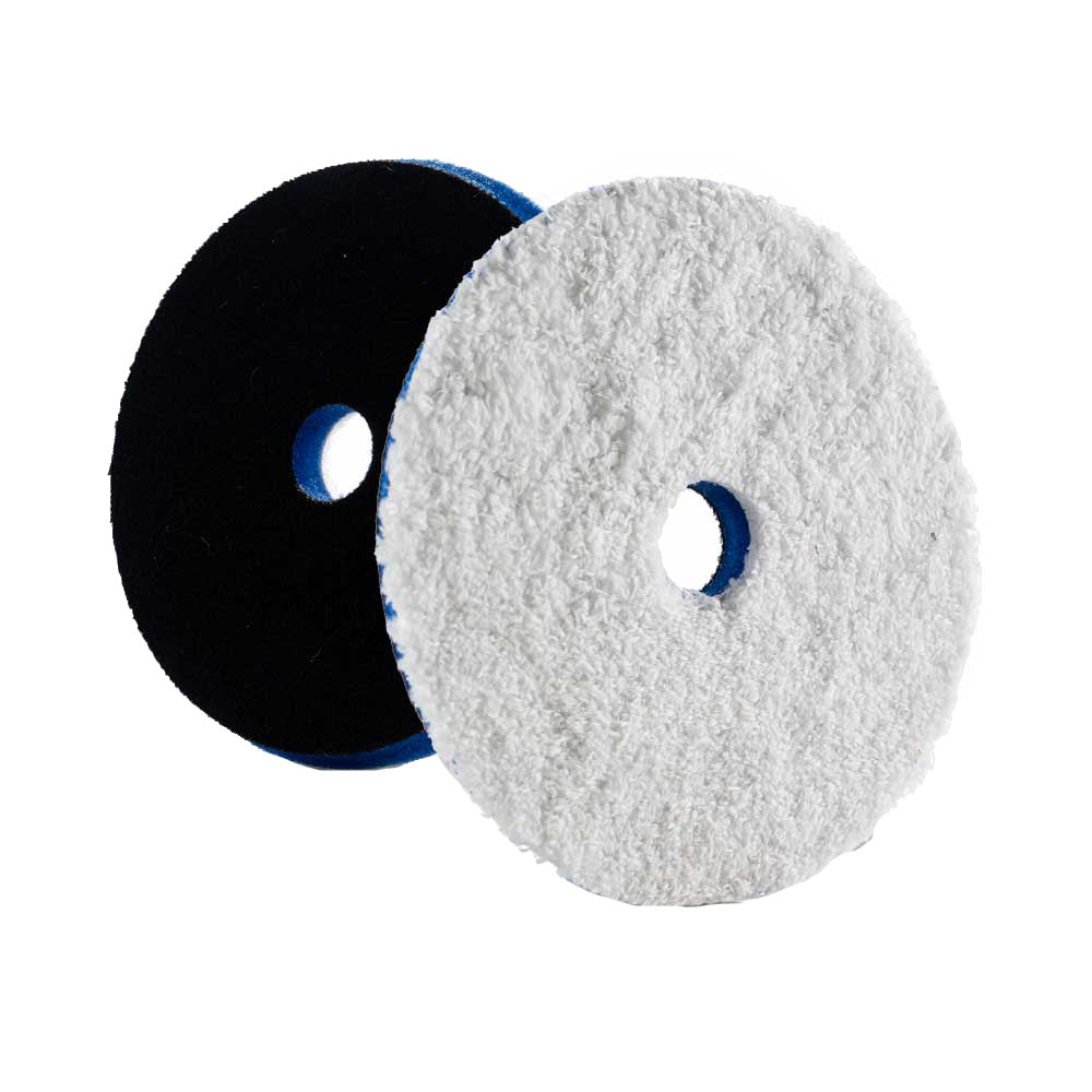 Lake Country HDO Heavy Cutting Microfiber Pad 5.5" - Blue Foam w/White Microfiber [HDO-550F-LC]
