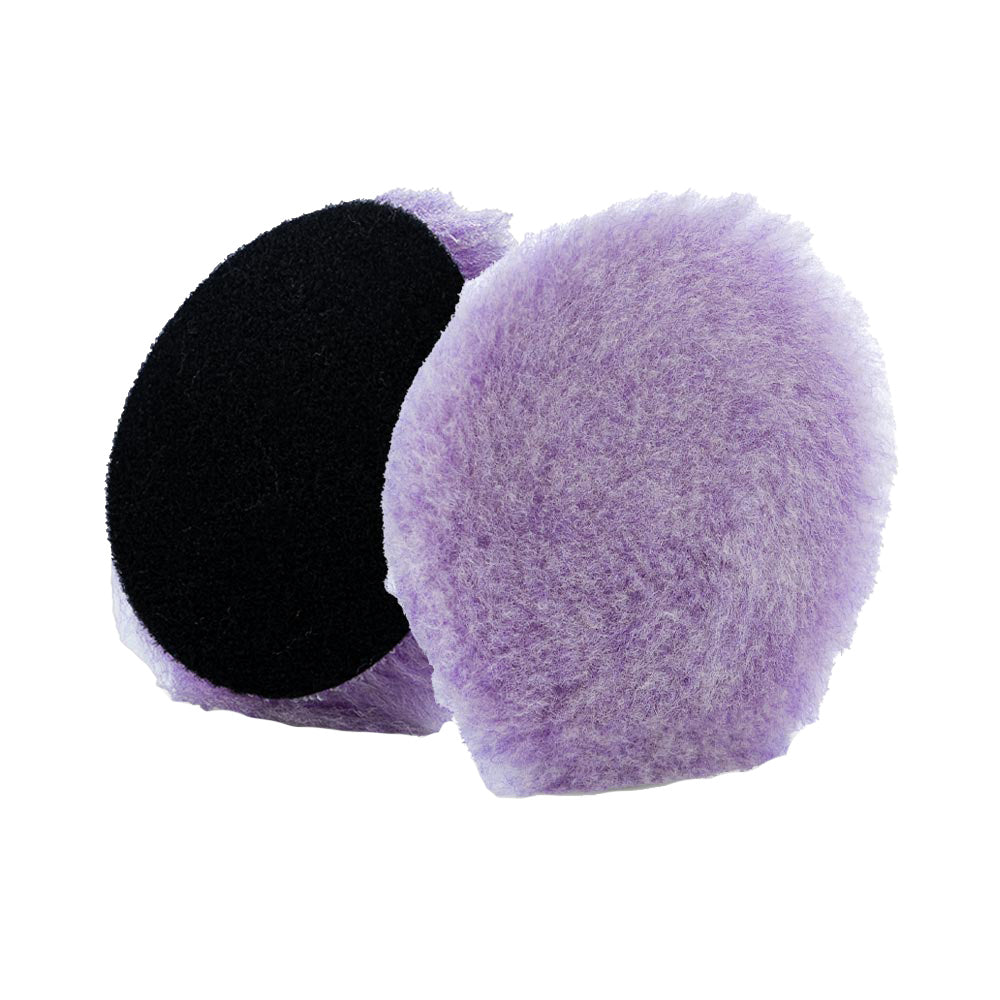 Lake Country Purple Foamed Wool Buffing/Polishing Pad 3.5" x .75" [58-3235-1-LC]