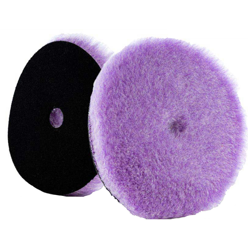 Lake Country Purple Foamed Wool Buffing/Polishing Pad 5.5" x .75" [58-3255-1-LC]