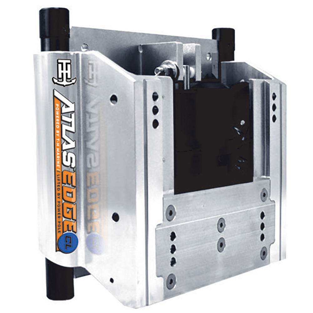 T-H Marine ATLAS EDGE 4" Set Back Hydraulic Jack Plate - Standard - Polished [AHJE-4V-DP]