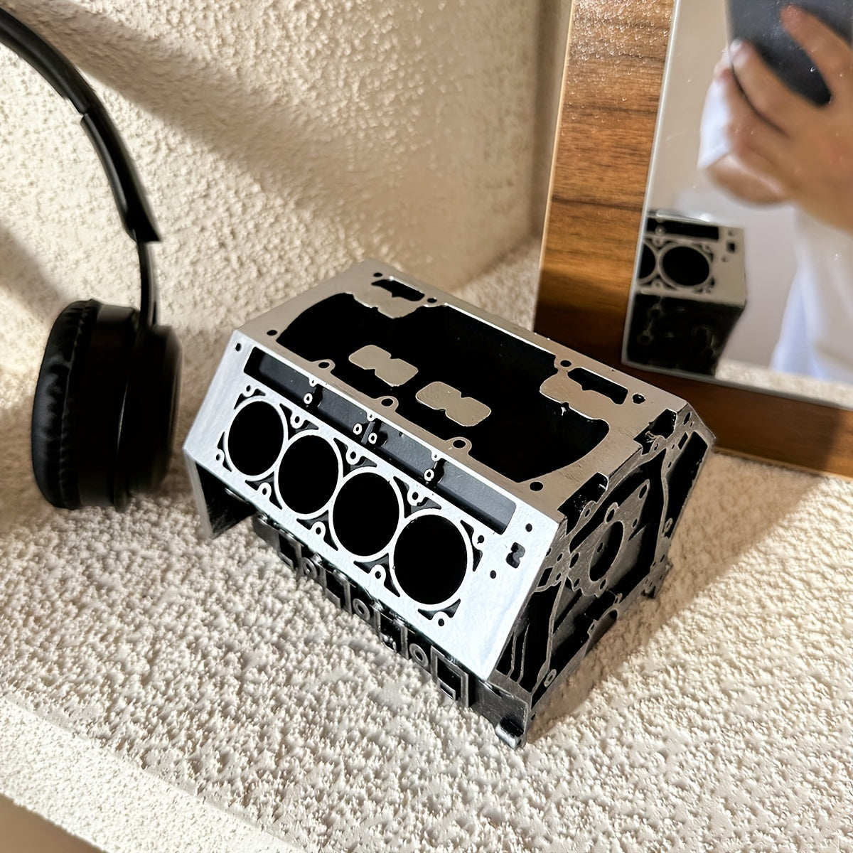 Engine Cylinder Desktop Organizer- HMT24DO