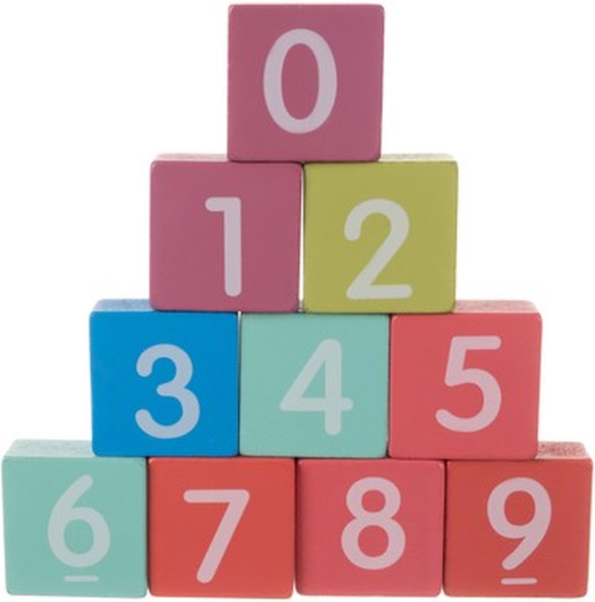 Kruzzel 100-delige Houten Blokken Set met Stadspuzzel - Leerzaam Speelplezier