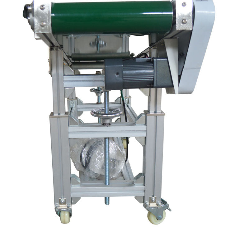 110V 1.5m PVC Inclined Wall Conveyor 30cm