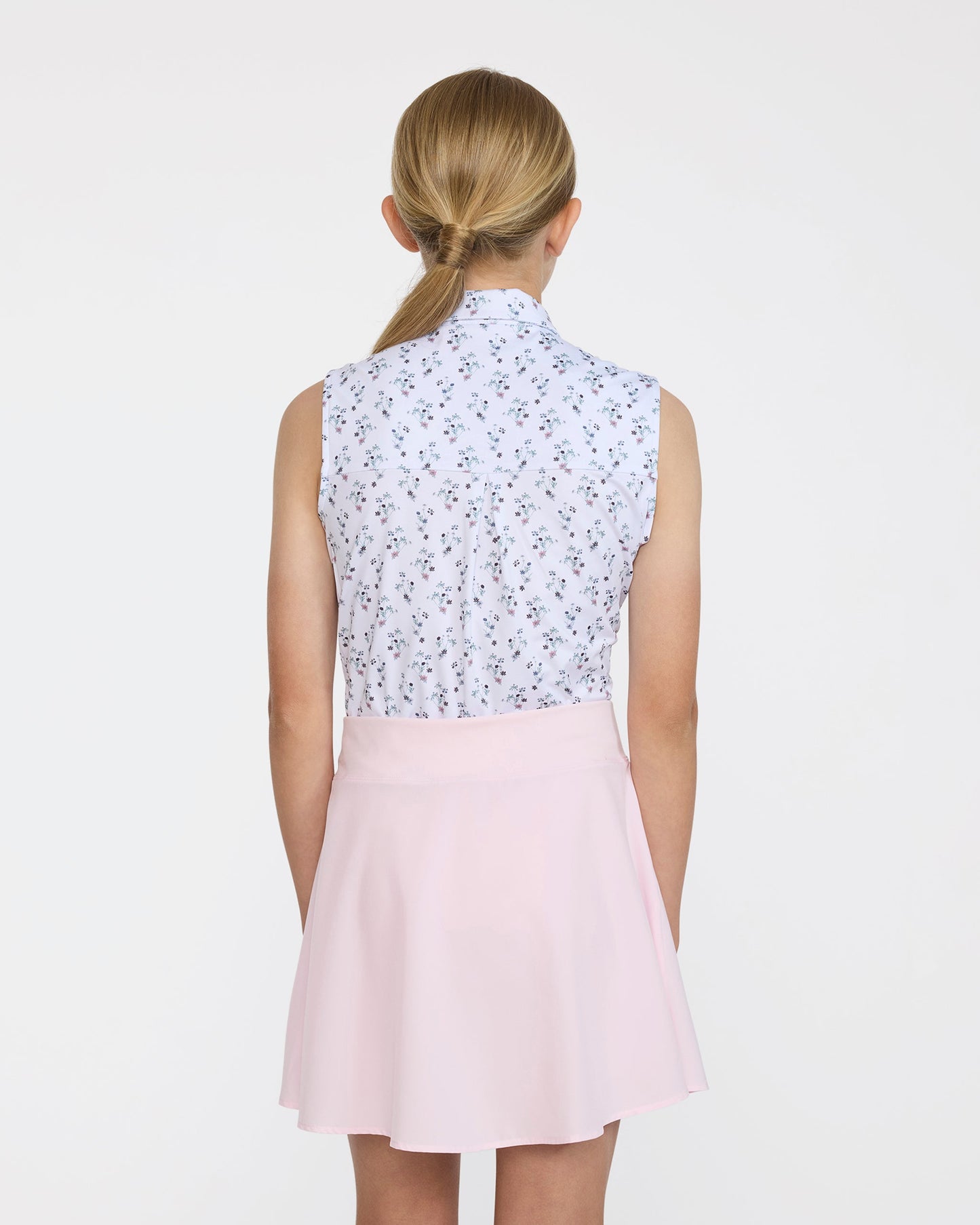 Sleeveless Youth Polo - Petunia Junkie