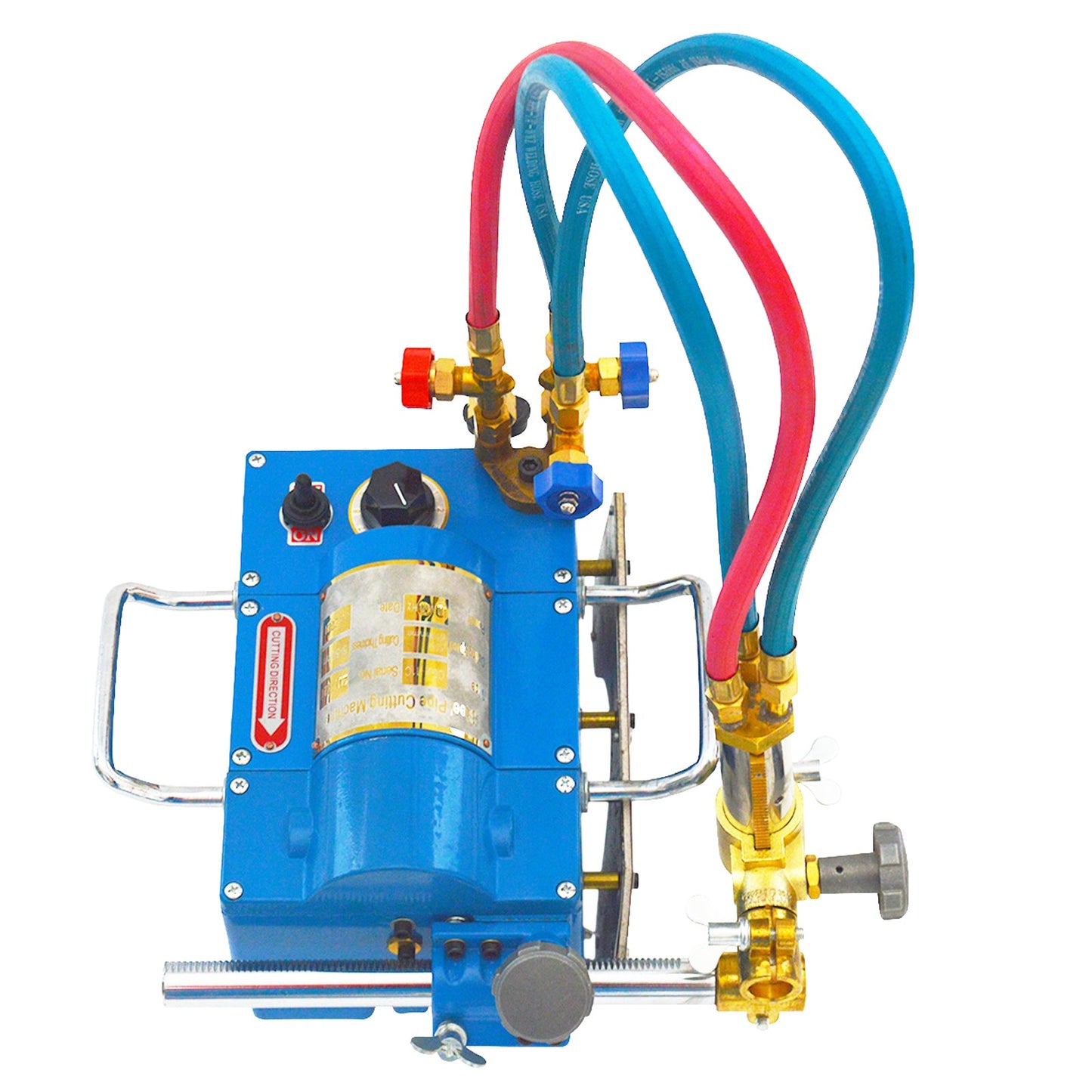 110V Electromagnetic Gas Pipe Cutting Machine Torch Burner Beveler