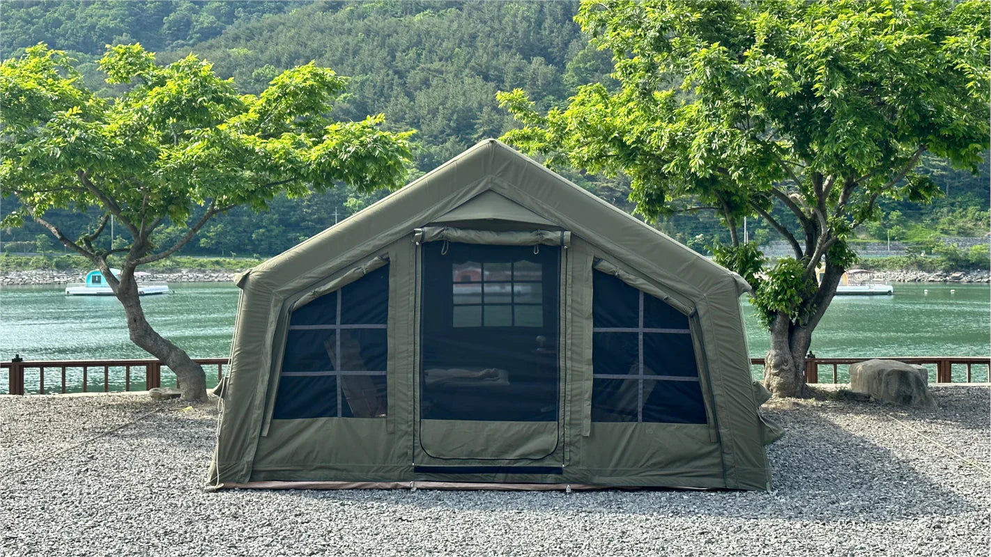 Coody | RBM Inflatable tent  Koala 5 Khaki for 2-6 person